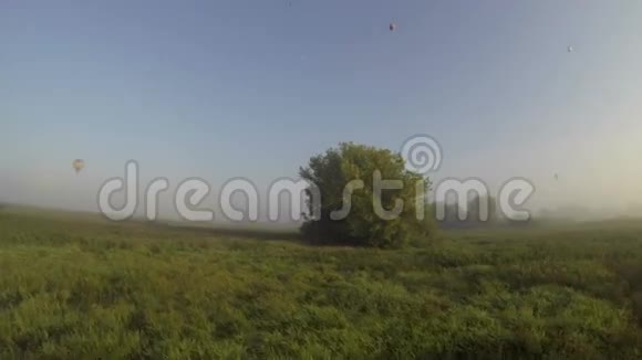 热气球驾驶舱景观视频的预览图