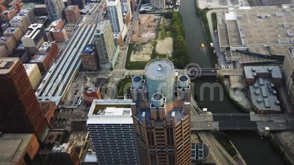 伊利诺斯州芝加哥河堤4K超高清时间图视频的预览图