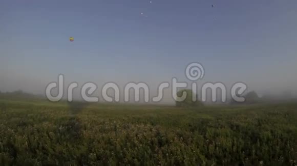 热气球驾驶舱景观视频的预览图