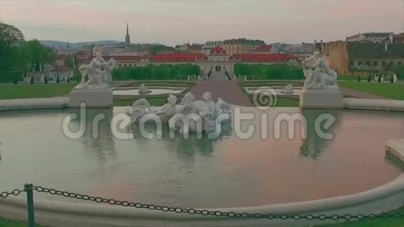 奥地利维也纳水中雕像视频的预览图