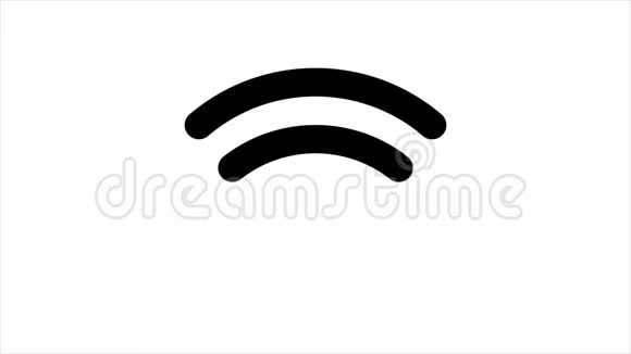 wifi图标动画4kwifi符号视频的预览图