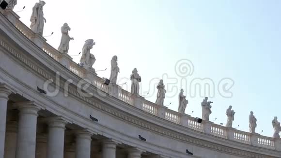 圣彼得大教堂梵蒂冈城罗马意大利视频的预览图