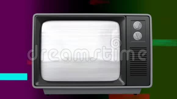 旧的电视帖子显示黄色流氓表情包被电视嗖嗖地包围视频的预览图