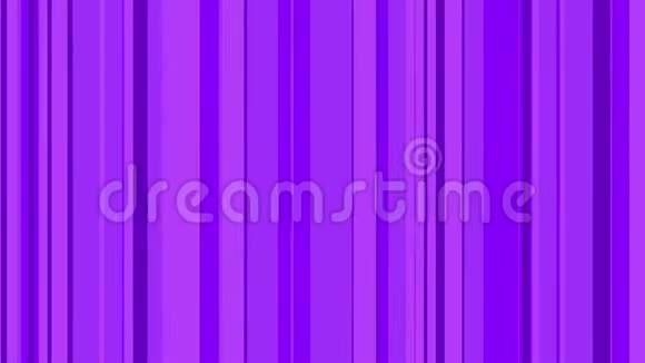 彩色条纹序列图案背景4K抽象紫色运动图形背景俱乐部展示动画视频的预览图