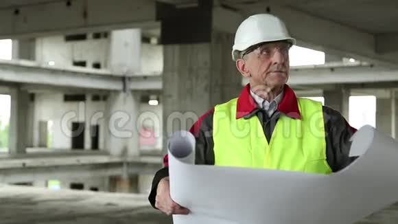 建筑工地工程经理视频的预览图