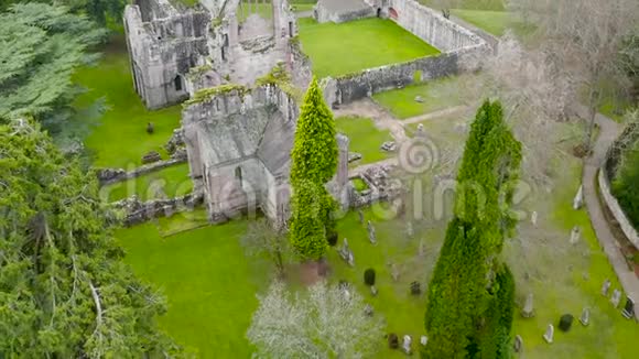 苏格兰边界德莱堡修道院遗址视频的预览图