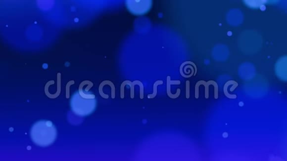 季节性蓝色背景节日贺卡概念视频的预览图