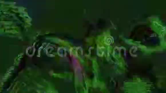 催眠不良跳闸效果光漏闪闪背景视频的预览图