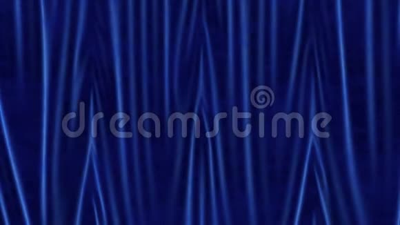 红色背景的蓝色窗帘视频的预览图