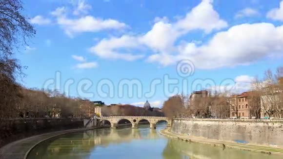 泰伯河大桥系统意大利罗马TT视频的预览图