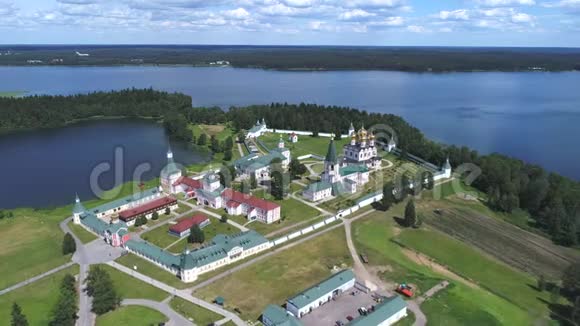 瓦尔达伊斯基艾弗斯基博戈罗迪茨基斯维多泽斯基修道院阳光六月天航天俄罗斯瓦尔代视频的预览图