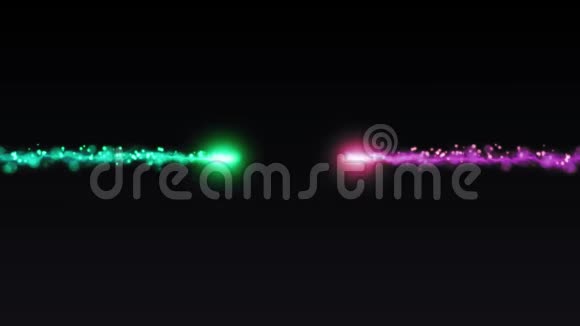 闪亮的魔法粒子彩色魔术螺栓角运动图形标志动画背景新质量技术视频的预览图