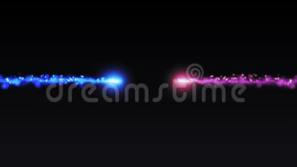 闪亮的魔法粒子彩色魔术螺栓角运动图形标志动画背景新质量技术视频的预览图