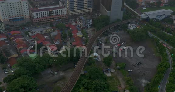 马来西亚吉隆坡市白天全景视频的预览图