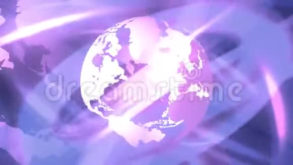 紫色广播世界新闻视频的预览图