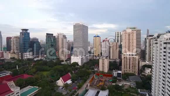 摩天大楼时间流逝曼谷视频的预览图