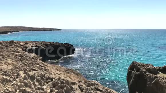 塞浦路斯地中海海岸视频的预览图