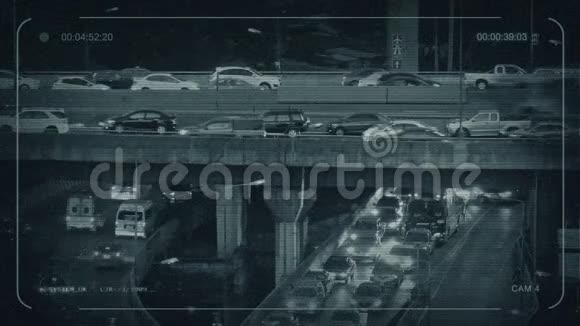 中央电视台高速公路立交桥交通视频的预览图