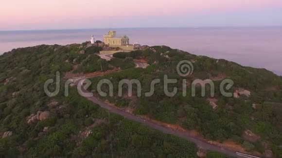 阿里亚撒丁岛的灯塔视频的预览图