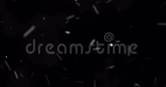 抽象尘埃粒子在暗后背景回路中的运动视频的预览图