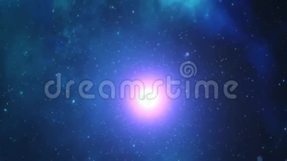 粒子和恒星的动画视频的预览图