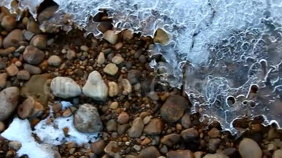 天然冰晶图案视频的预览图