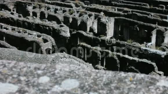 意大利罗马竞技场下的废墟视频的预览图