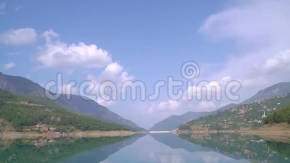 土耳其美丽海湾的景色视频的预览图