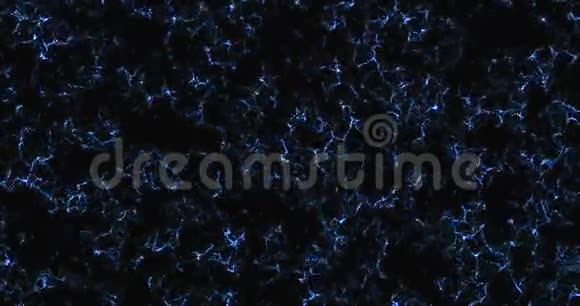 抽象蓝色数字光泽纹理波材质运动背景无缝环波如水视频的预览图