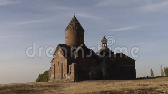 萨赫莫萨万克中世纪教堂视频的预览图