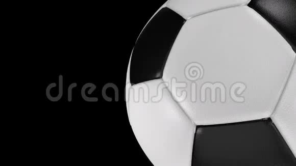 3D动画的纹理足球滚动到位视频的预览图