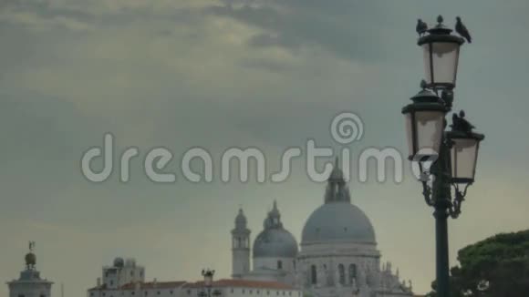 日落街光威尼斯背景视频的预览图
