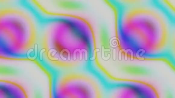 背景抽象的彩色魔法纹理视频的预览图