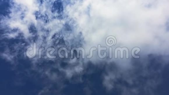 飞翔的白云时间流逝视频的预览图