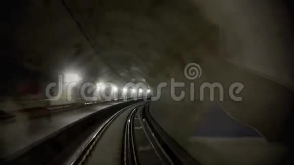 无人驾驶地下铁路视频的预览图