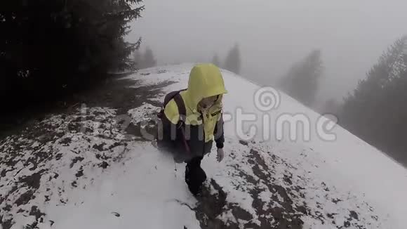 独自徒步穿越瑞士阿尔卑斯山脉视频的预览图