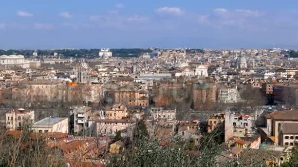 罗马全景PasseggiatadelGiani的景观视频的预览图