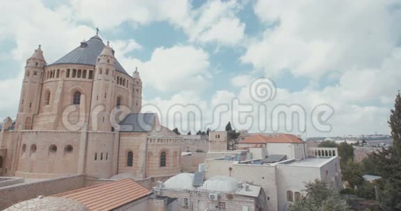 耶路撒冷老城的宿舍修道院视频的预览图