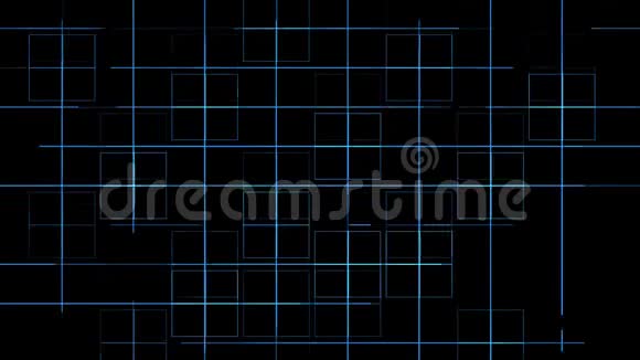 4k动画闪烁技术网格视频的预览图