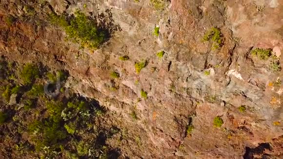 从马斯卡的岩石高度看特内里费加那利群岛西班牙视频的预览图
