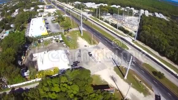 佛罗里达群岛海外高速公路航空视频2视频的预览图