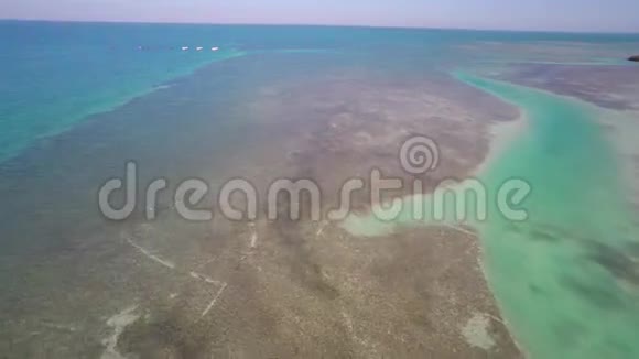 佛罗里达钥匙礁空中4k视频视频的预览图