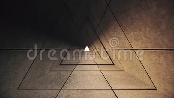 古时圣像墙及走廊4k视频的预览图