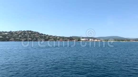 法国南部的地中海海岸视频的预览图