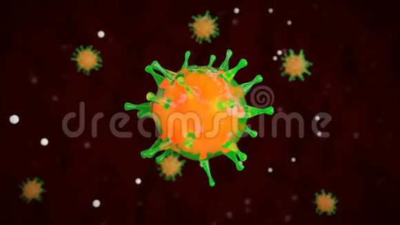 白细胞杀死细菌病毒细胞视频的预览图