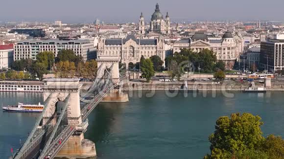 布达佩斯市区景色视频的预览图