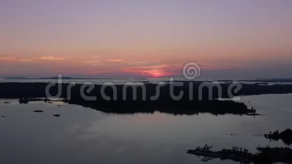 安大略省格鲁吉亚湾的华丽空中拍摄视频的预览图