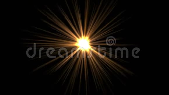 金色阳光抽象激光射线霓虹灯引导光幻像烟火视频的预览图
