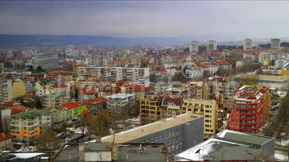 保加利亚瓦尔纳市的城市景观视频的预览图