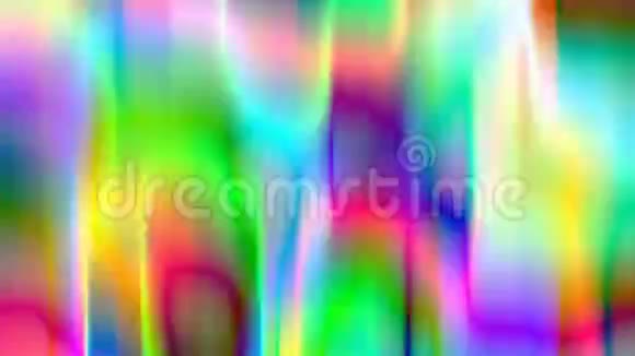 彩虹色风格化的火红外全息多色抽象火焰视频的预览图